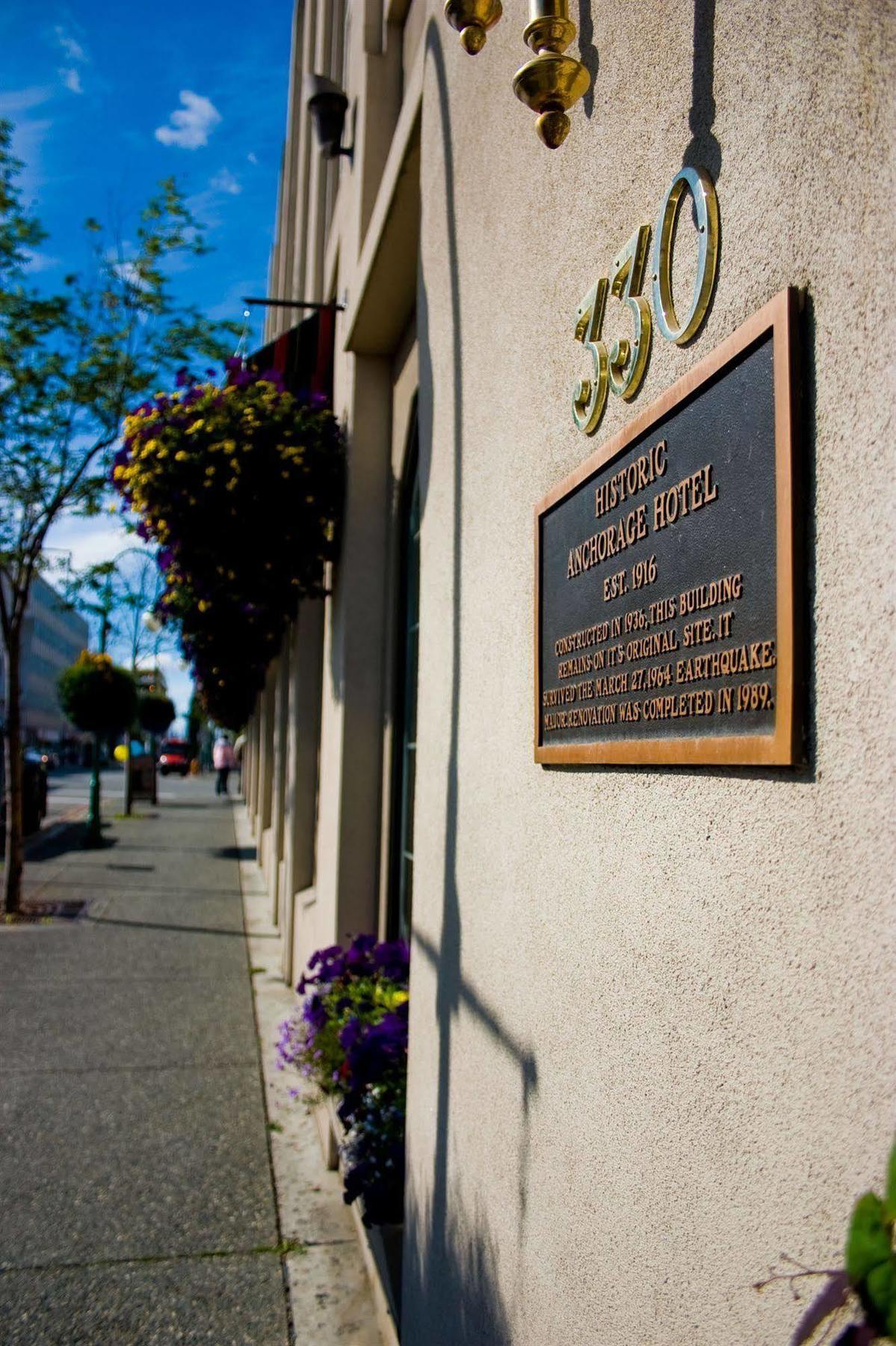 Historic Anchorage Hotel Exterior photo